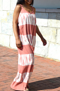 Peace & Love | Tie Die Maxi Dress